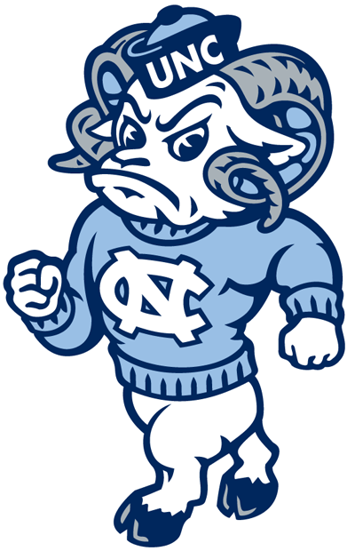 North Carolina Tar Heels 1999-2014 Secondary Logo v2 diy iron on heat transfer